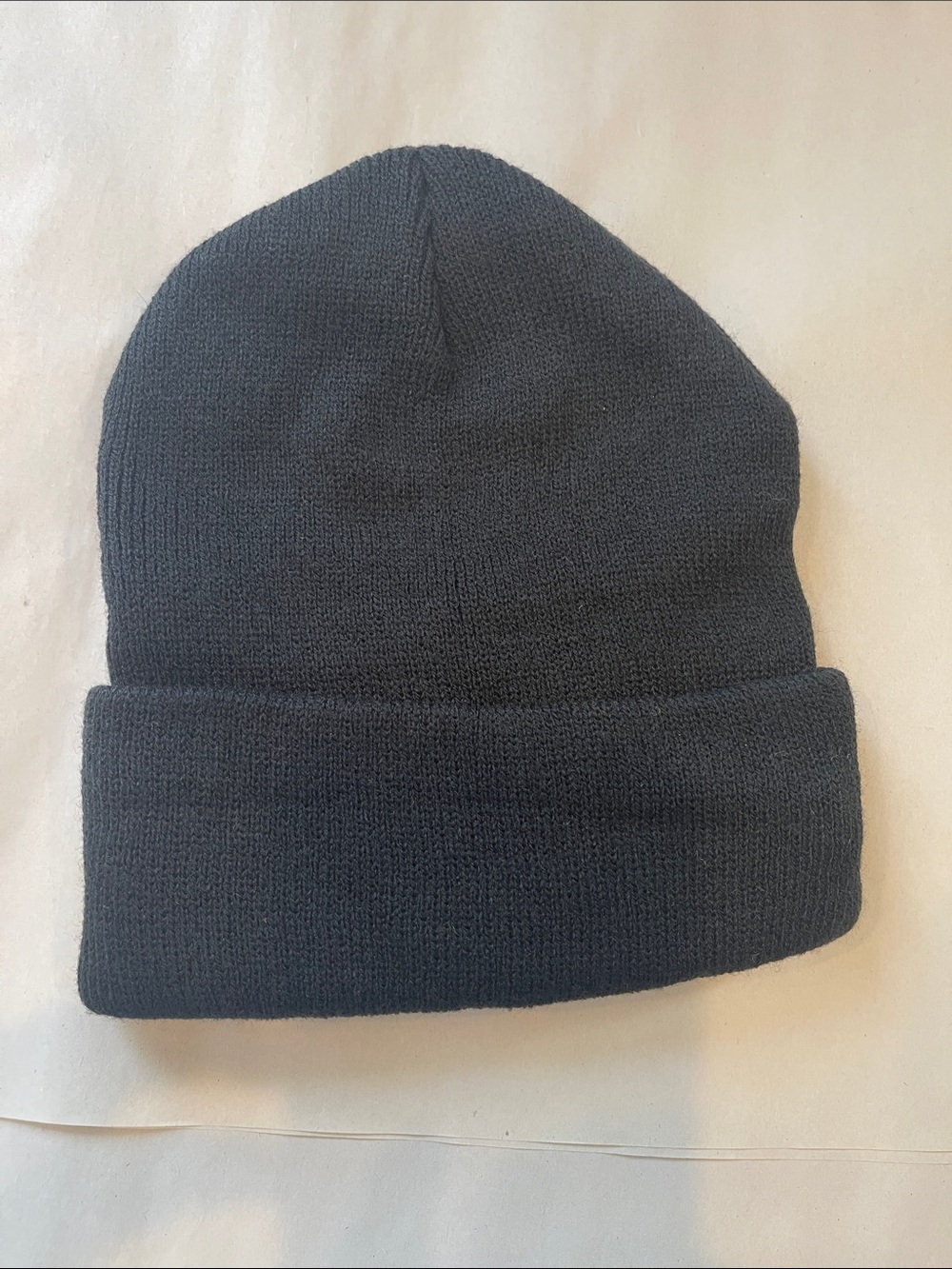 Classic Black Knit Beanie